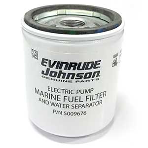 Evinrude marine fuel filter water separator 5009676
