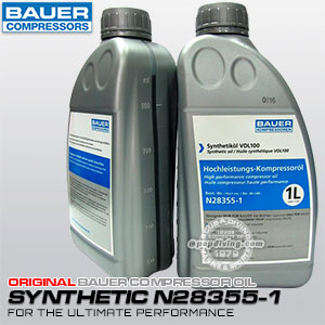 Bauer Synthetic (sintetis) Compressor oil N28355-1