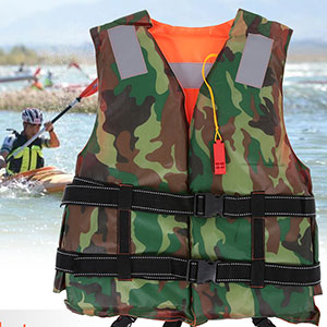 Life jacket camouflage