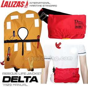 Lalizas Rescue Inflatable Life Jacket manual delta 150N