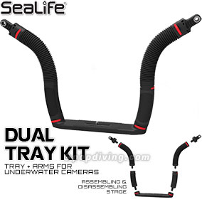 Sealife Dual Tray Kit SLKIT03 perfect for go pro