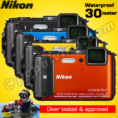 Nikon AW-130 underwater diving camera