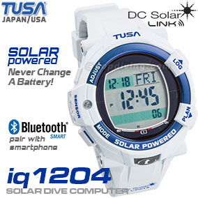 Tusa IQ1204 SOLAR POWERED Dive Computer