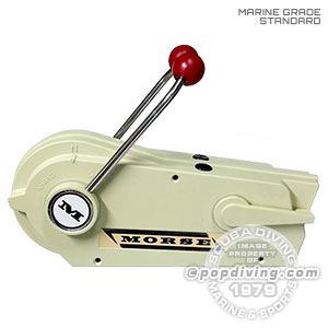 Morse remote control speed boat outboard double lever side mount